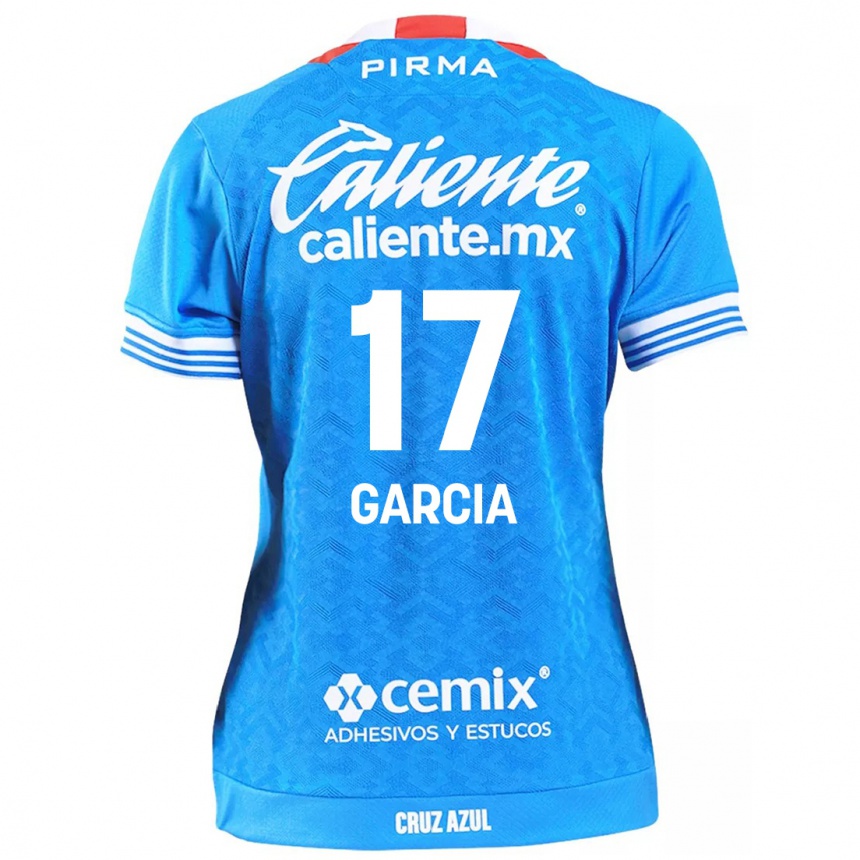 Kids Football Amaury Garcia #17 Sky Blue Home Jersey 2024/25 T-Shirt Canada