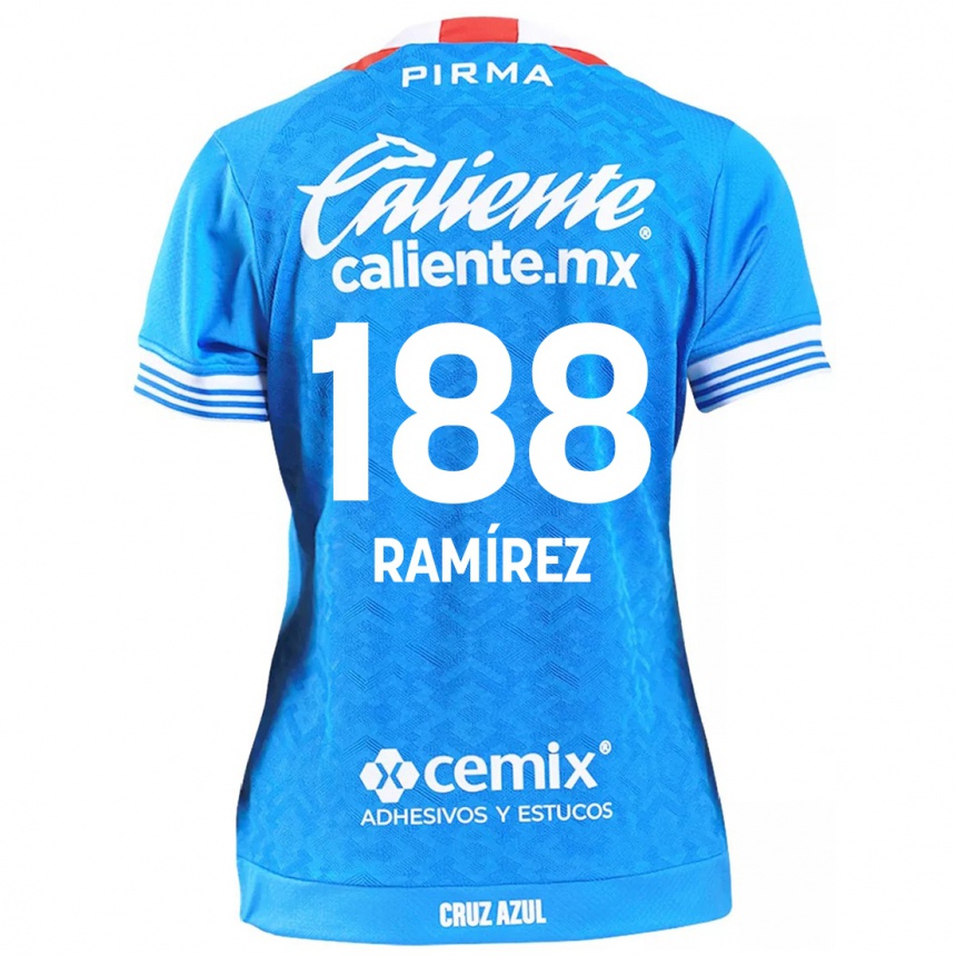 Enfant Football Maillot Diego Ramírez #188 Bleu Ciel Tenues Domicile 2024/25 Canada