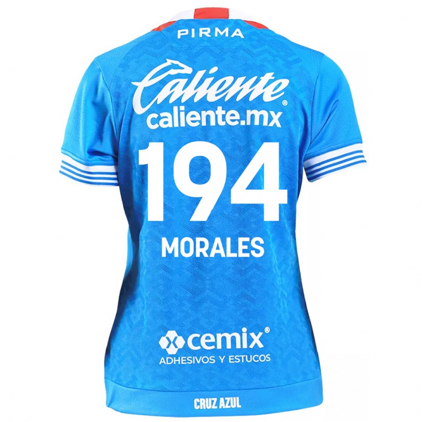 Kids Football Amaury Morales #194 Sky Blue Home Jersey 2024/25 T-Shirt Canada