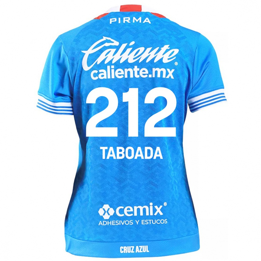 Enfant Football Maillot Víctor Taboada #212 Bleu Ciel Tenues Domicile 2024/25 Canada