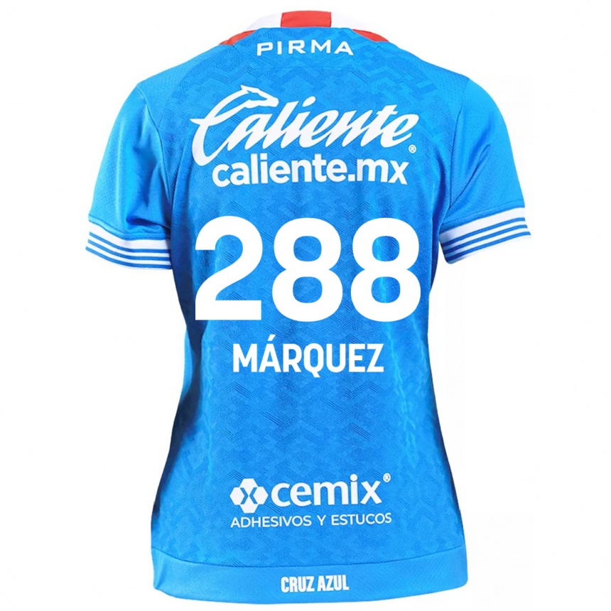 Kids Football Víctor Márquez #288 Sky Blue Home Jersey 2024/25 T-Shirt Canada