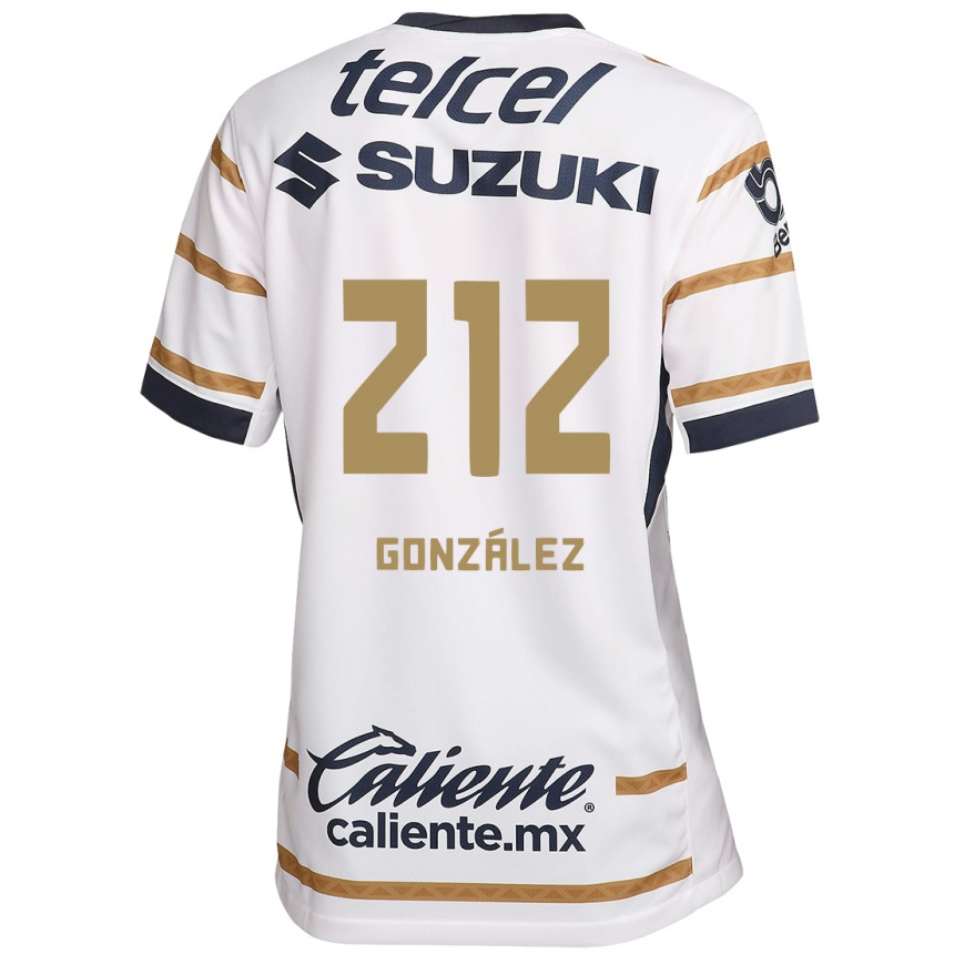 Kids Football José González #212 White Obsidian Home Jersey 2024/25 T-Shirt Canada