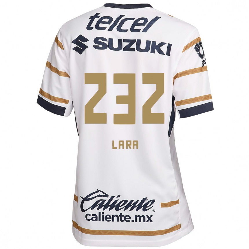 Enfant Football Maillot Pablo Lara #232 Obsidienne Blanche Tenues Domicile 2024/25 Canada