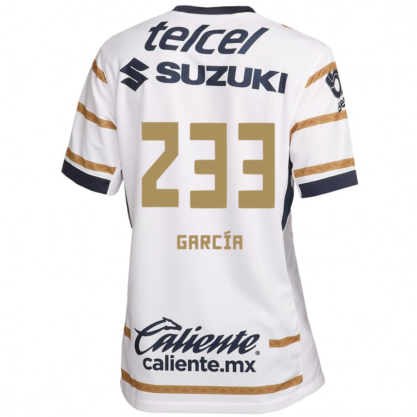 Enfant Football Maillot Carlos García #233 Obsidienne Blanche Tenues Domicile 2024/25 Canada