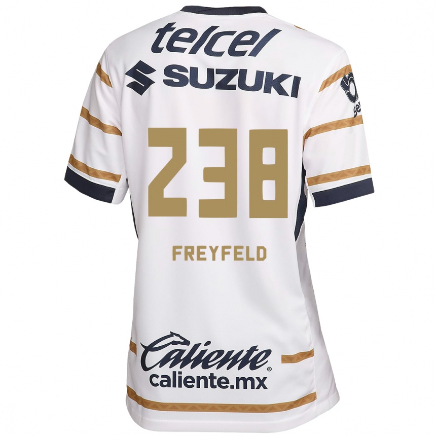 Enfant Football Maillot Julián Freyfeld #238 Obsidienne Blanche Tenues Domicile 2024/25 Canada