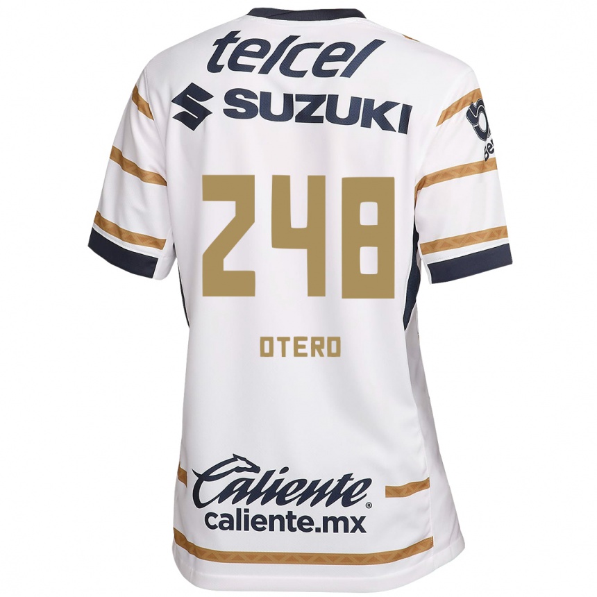 Enfant Football Maillot Jonathan Otero #248 Obsidienne Blanche Tenues Domicile 2024/25 Canada