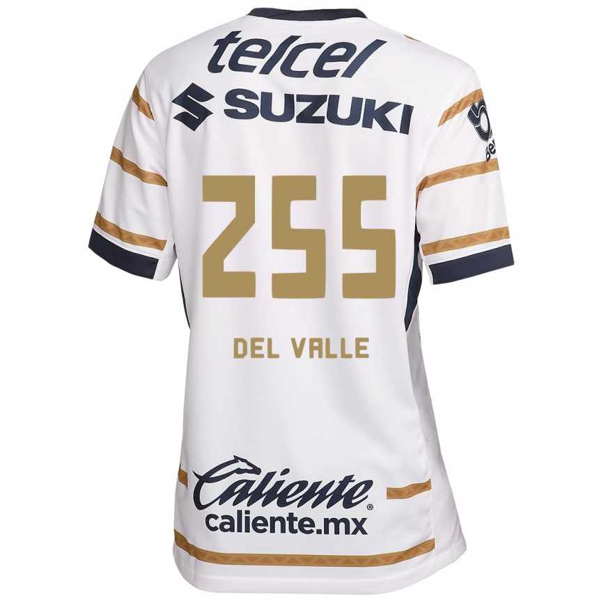 Kids Football Yonathan Del Valle #255 White Obsidian Home Jersey 2024/25 T-Shirt Canada