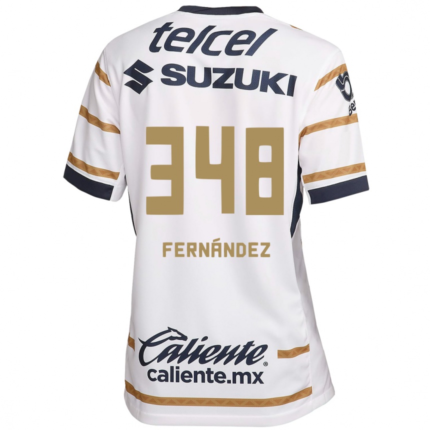 Enfant Football Maillot Yerik Fernández #348 Obsidienne Blanche Tenues Domicile 2024/25 Canada