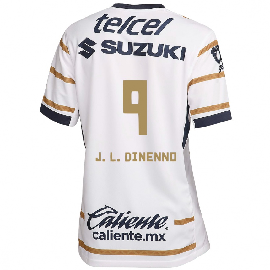 Enfant Football Maillot Juan Dinenno #9 Obsidienne Blanche Tenues Domicile 2024/25 Canada