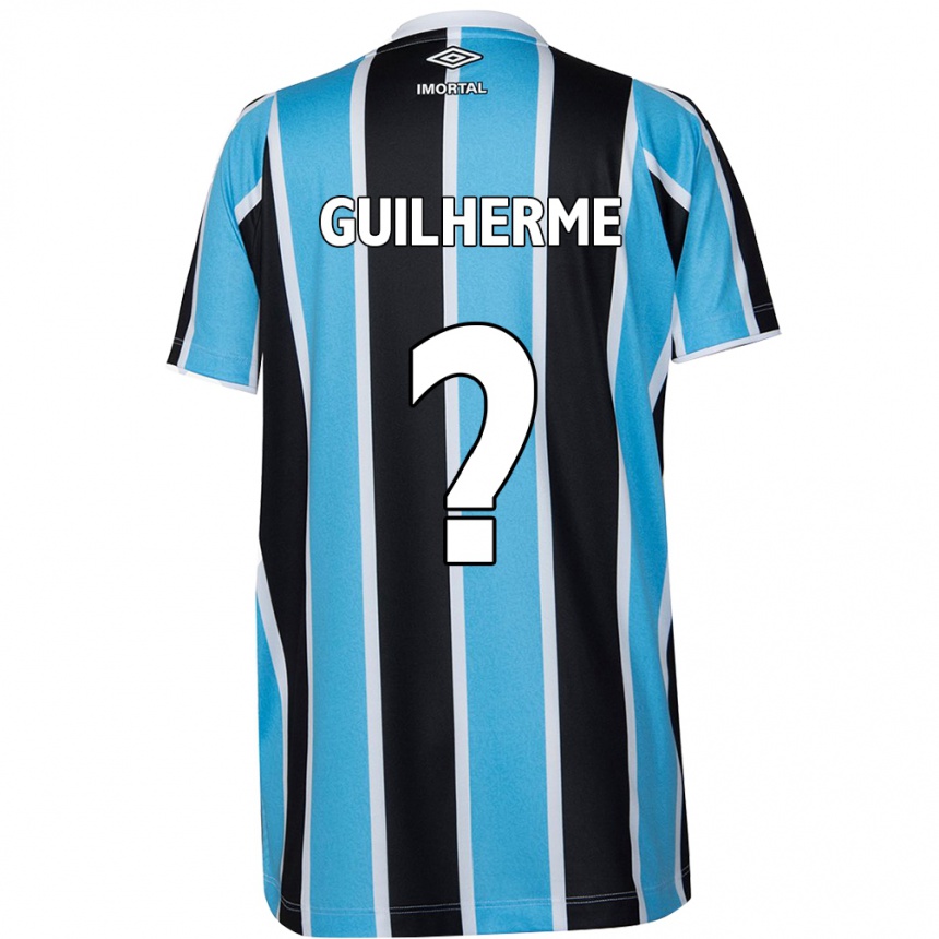 Kids Football Zé Guilherme #0 Blue Black White Home Jersey 2024/25 T-Shirt Canada