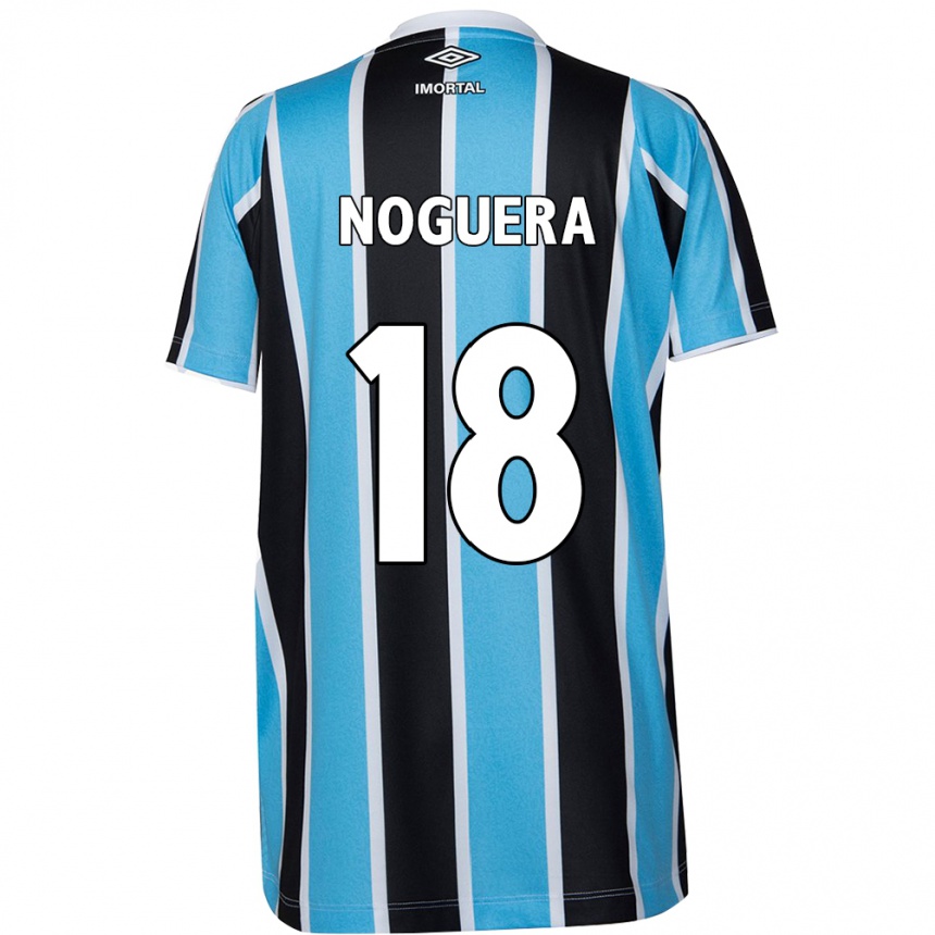 Enfant Football Maillot Freddy Noguera #18 Bleu Noir Blanc Tenues Domicile 2024/25 Canada