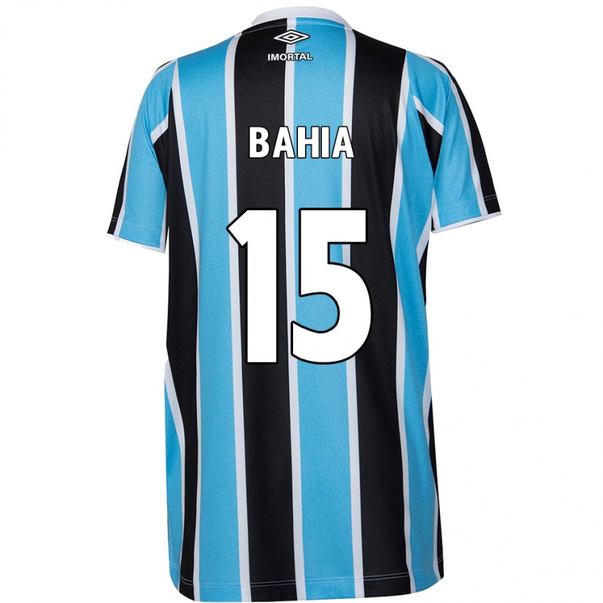 Enfant Football Maillot Raíssa Bahia #15 Bleu Noir Blanc Tenues Domicile 2024/25 Canada