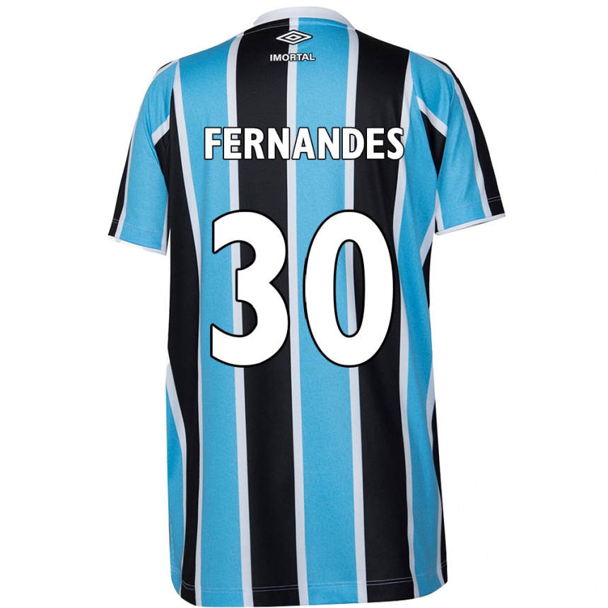 Enfant Football Maillot Raquel Fernandes #30 Bleu Noir Blanc Tenues Domicile 2024/25 Canada