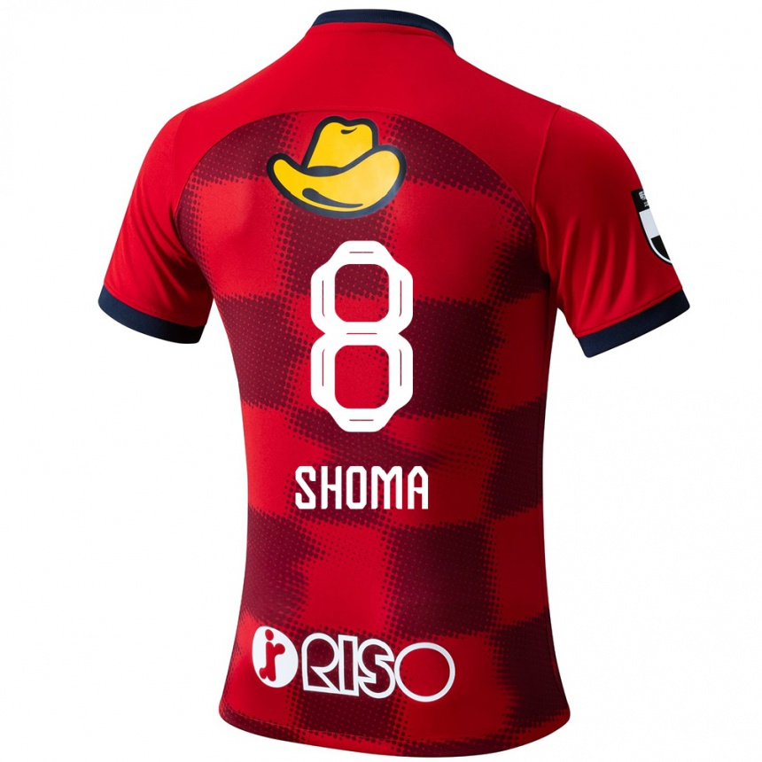 Kids Football Shoma Doi #8 Red Blue White Home Jersey 2024/25 T-Shirt Canada