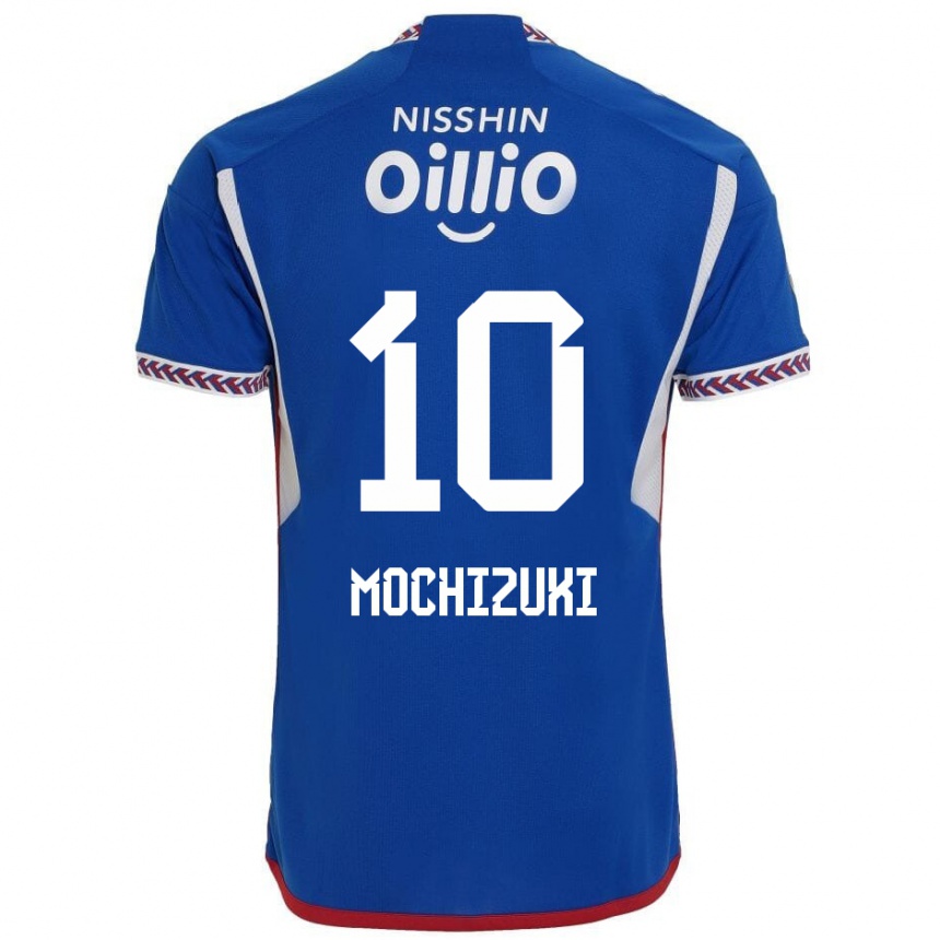 Kids Football Kohei Mochizuki #10 Blue White Red Home Jersey 2024/25 T-Shirt Canada