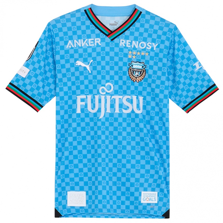 Enfant Football Maillot Kota Takai #2 Bleu Azur Tenues Domicile 2024/25 Canada