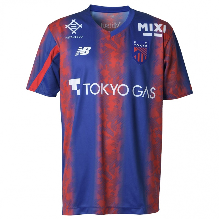 Kids Football Masataka Kobayashi #31 Blue Red Home Jersey 2024/25 T-Shirt Canada