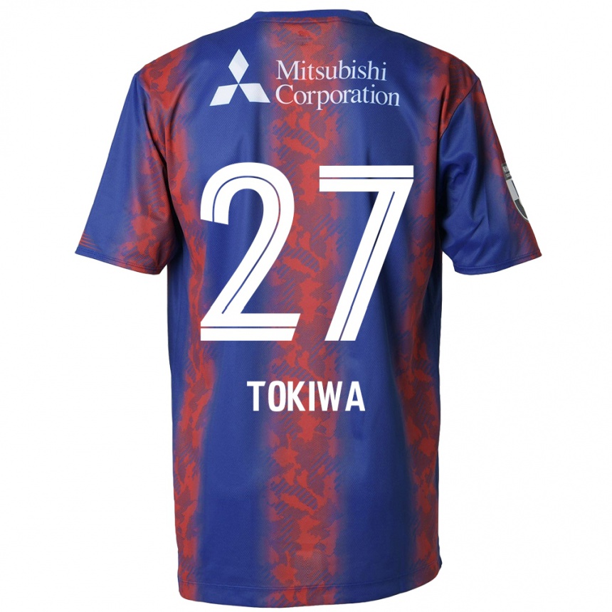 Kids Football Kyota Tokiwa #27 Blue Red Home Jersey 2024/25 T-Shirt Canada