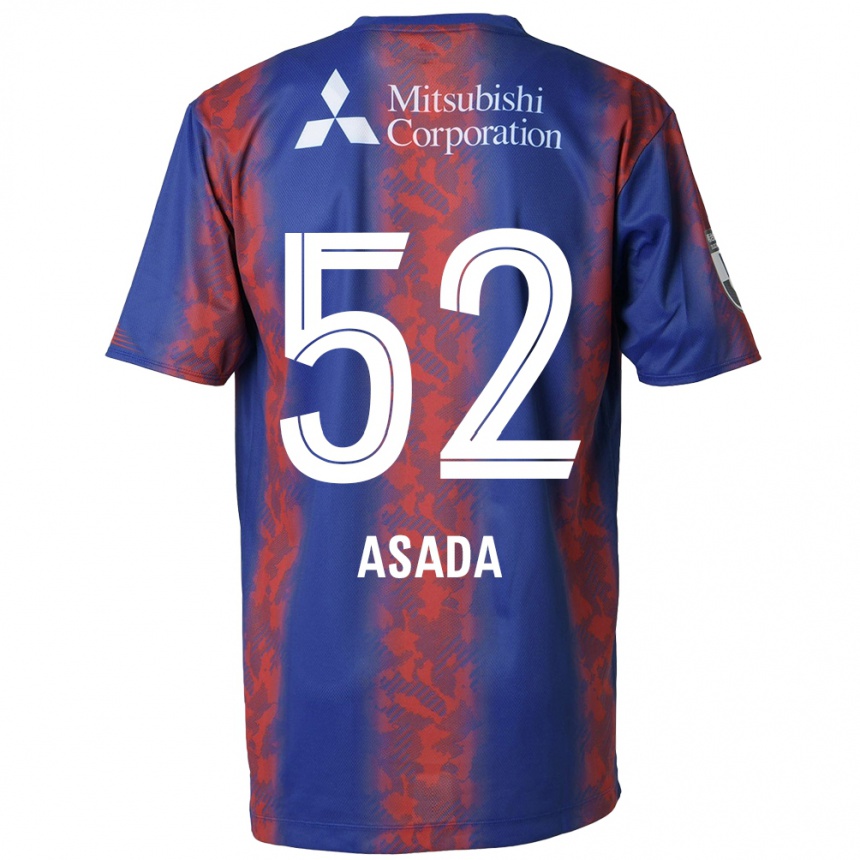 Enfant Football Maillot Rui Asada #52 Bleu Rouge Tenues Domicile 2024/25 Canada