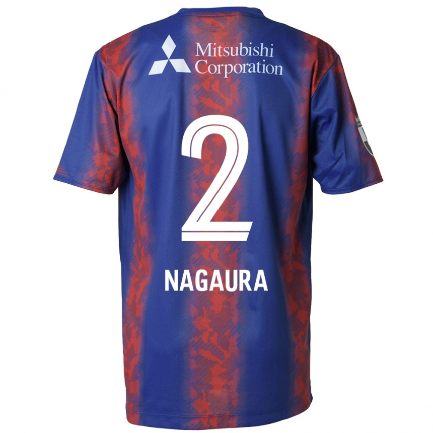 Kids Football Koshi Nagaura #2 Blue Red Home Jersey 2024/25 T-Shirt Canada