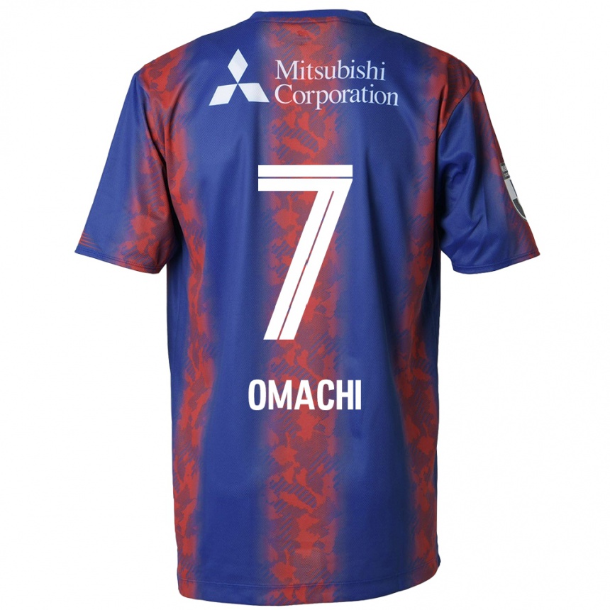 Kids Football Hyugo Omachi #7 Blue Red Home Jersey 2024/25 T-Shirt Canada