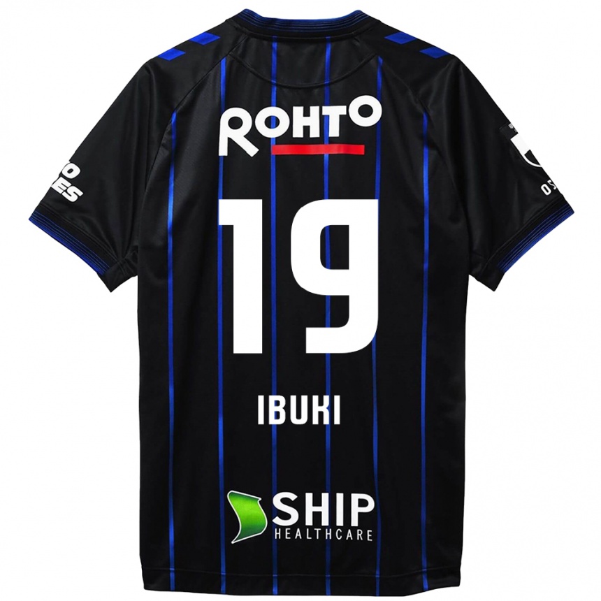 Enfant Football Maillot Ibuki Konno #19 Noir Bleu Tenues Domicile 2024/25 Canada