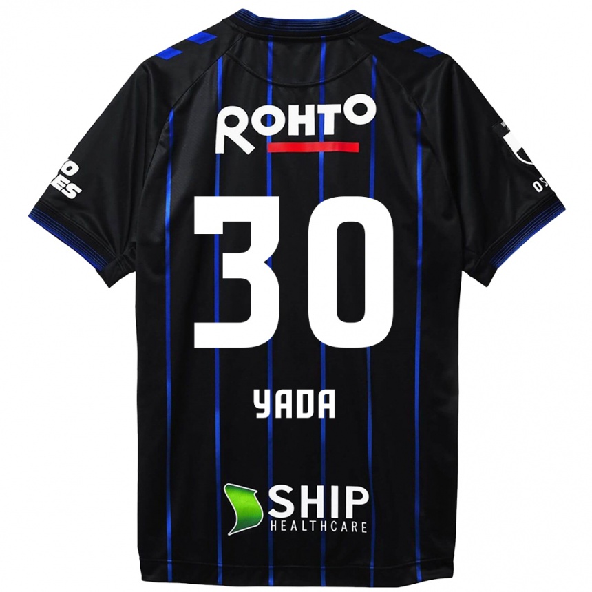 Enfant Football Maillot Yukito Yada #30 Noir Bleu Tenues Domicile 2024/25 Canada