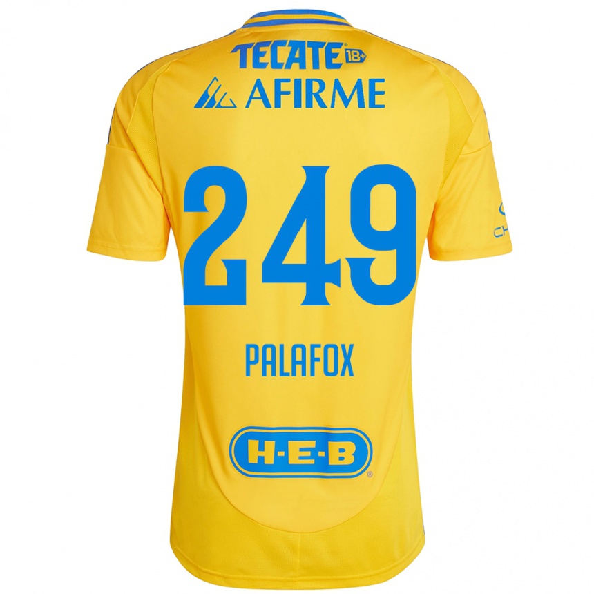 Kids Football José Palafox #249 Gold Yellow Home Jersey 2024/25 T-Shirt Canada