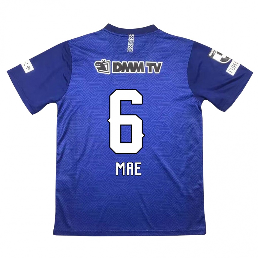 Kids Football Hiroyuki Mae #6 Dark Blue Home Jersey 2024/25 T-Shirt Canada