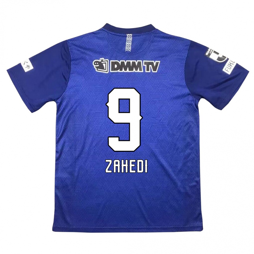 Kids Football Shahab Zahedi #9 Dark Blue Home Jersey 2024/25 T-Shirt Canada