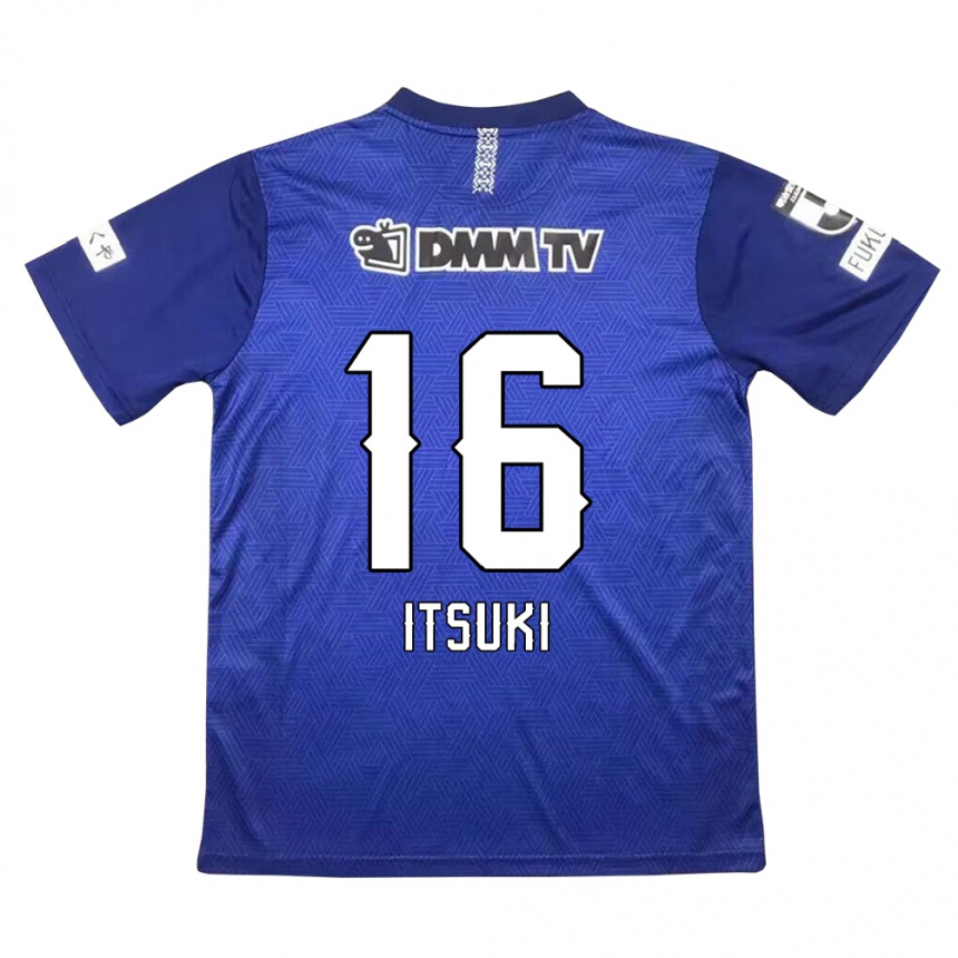 Kids Football Itsuki Oda #16 Dark Blue Home Jersey 2024/25 T-Shirt Canada