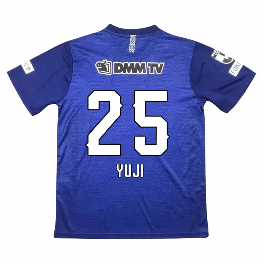 Kids Football Yuji Kitajima #25 Dark Blue Home Jersey 2024/25 T-Shirt Canada