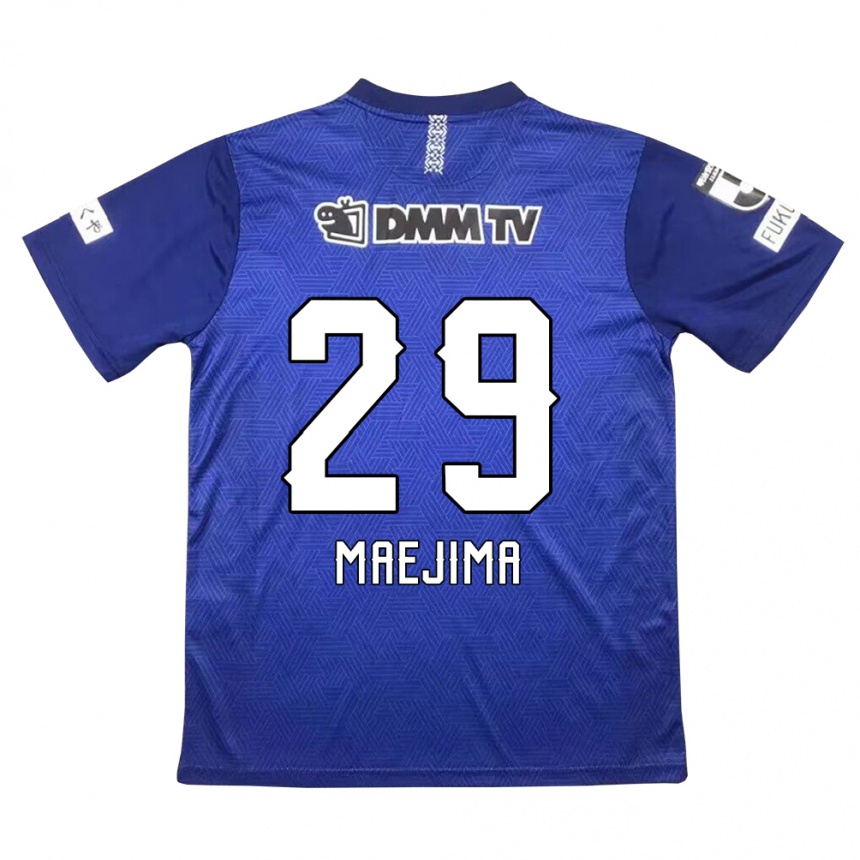 Kids Football Yota Maejima #29 Dark Blue Home Jersey 2024/25 T-Shirt Canada