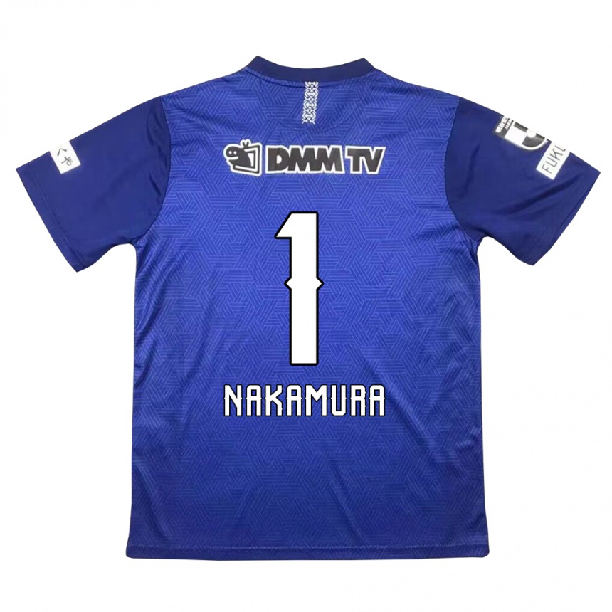 Kids Football Seigo Nakamura #1 Dark Blue Home Jersey 2024/25 T-Shirt Canada