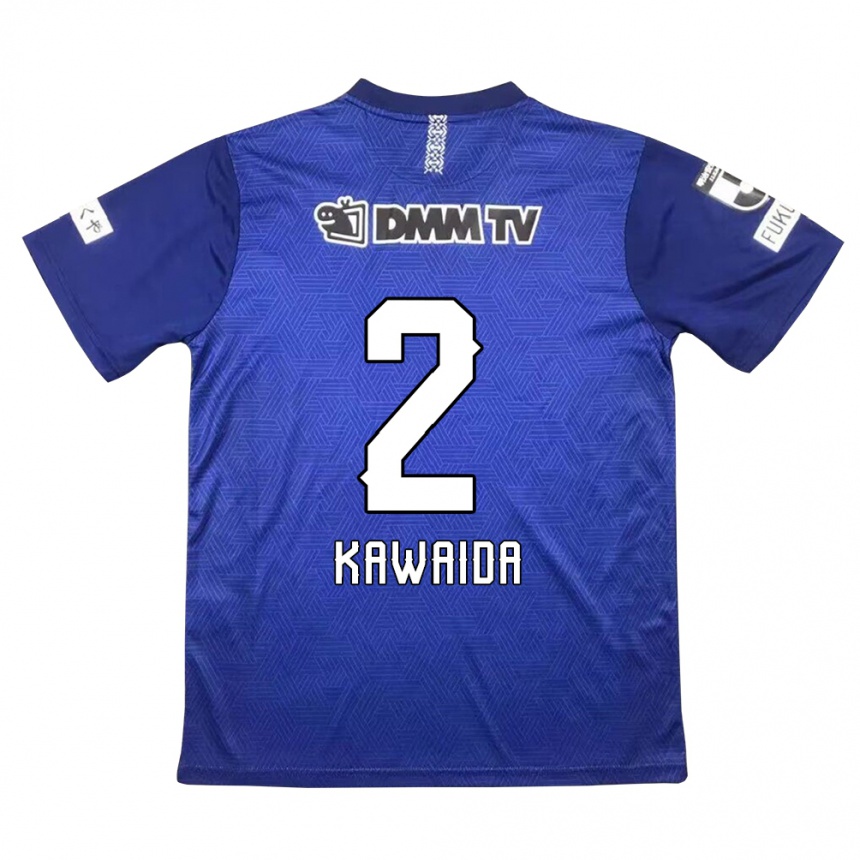 Kids Football Ryoya Kawaida #2 Dark Blue Home Jersey 2024/25 T-Shirt Canada