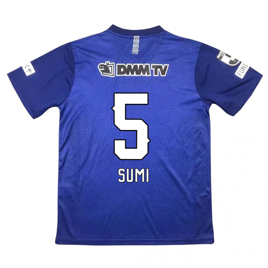 Kids Football Kotaro Sumi #5 Dark Blue Home Jersey 2024/25 T-Shirt Canada