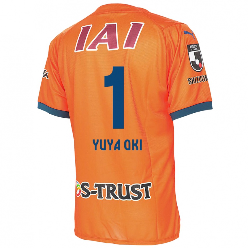 Kids Football Yuya Oki #1 Orange Blue Home Jersey 2024/25 T-Shirt Canada