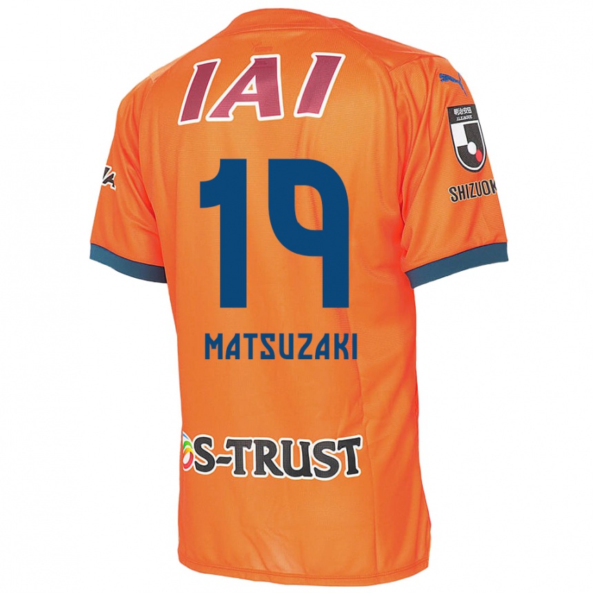 Enfant Football Maillot Kai Matsuzaki #19 Bleu Orange Tenues Domicile 2024/25 Canada