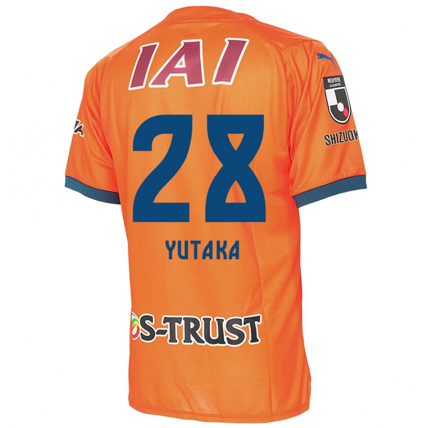 Kids Football Yutaka Yoshida #28 Orange Blue Home Jersey 2024/25 T-Shirt Canada