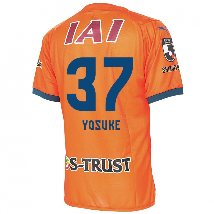 Enfant Football Maillot Yosuke Morishige #37 Bleu Orange Tenues Domicile 2024/25 Canada