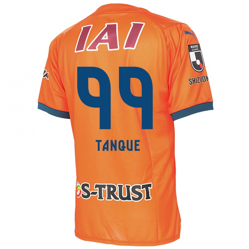 Kids Football Douglas Tanque #99 Orange Blue Home Jersey 2024/25 T-Shirt Canada