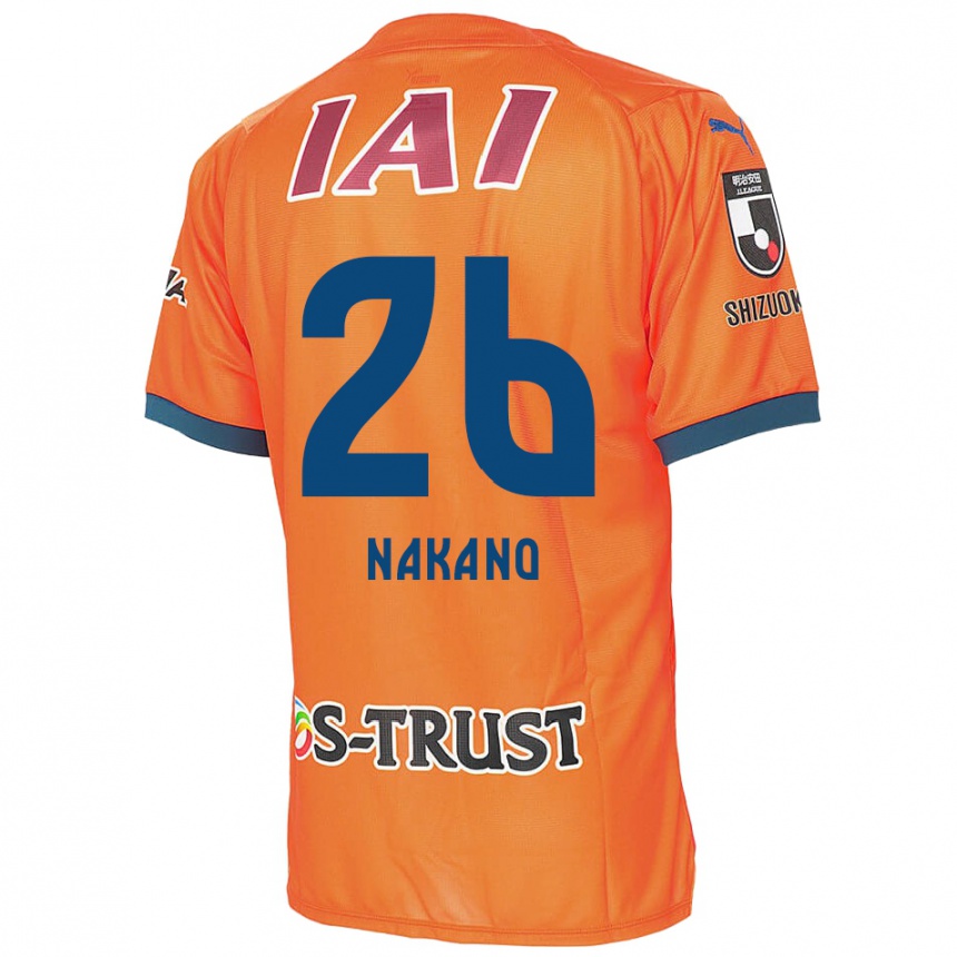 Enfant Football Maillot Takeru Nakano #26 Bleu Orange Tenues Domicile 2024/25 Canada