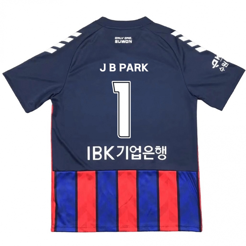 Kids Football Bae-Jong Park #1 Blue Red Home Jersey 2024/25 T-Shirt Canada