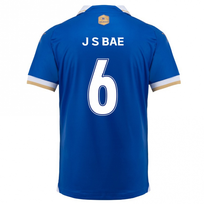 Kids Football Seo-Joon Bae #6 Blue White Home Jersey 2024/25 T-Shirt Canada