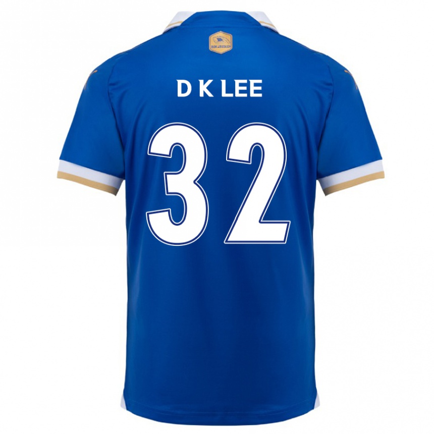 Kids Football Kyu-Dong Lee #32 Blue White Home Jersey 2024/25 T-Shirt Canada