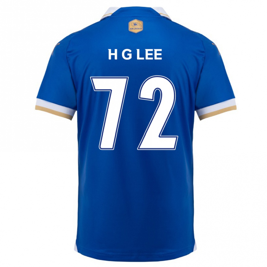 Kids Football Geon-Hee Lee #72 Blue White Home Jersey 2024/25 T-Shirt Canada