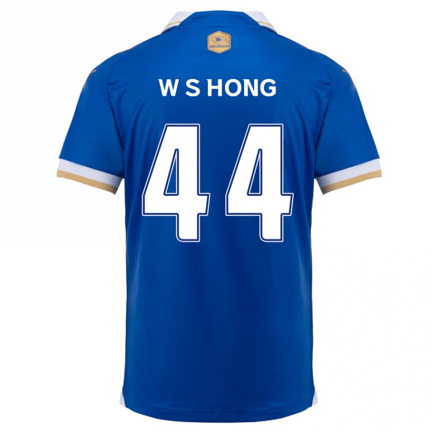 Kids Football Sang-Won Hong #44 Blue White Home Jersey 2024/25 T-Shirt Canada