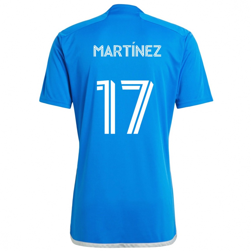 Kids Football Josef Martínez #17 Blue White Home Jersey 2024/25 T-Shirt Canada