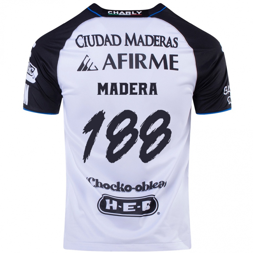 Kids Football Héctor Madera #188 Black Blue Home Jersey 2024/25 T-Shirt Canada