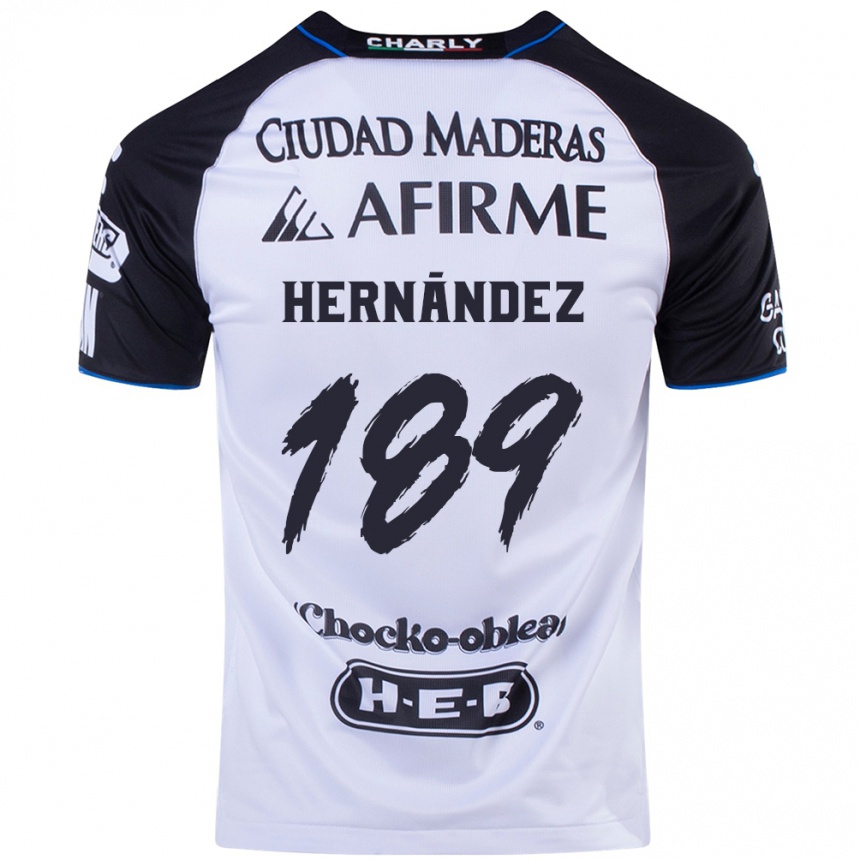 Enfant Football Maillot Sebastián Hernández #189 Noir Bleu Tenues Domicile 2024/25 Canada